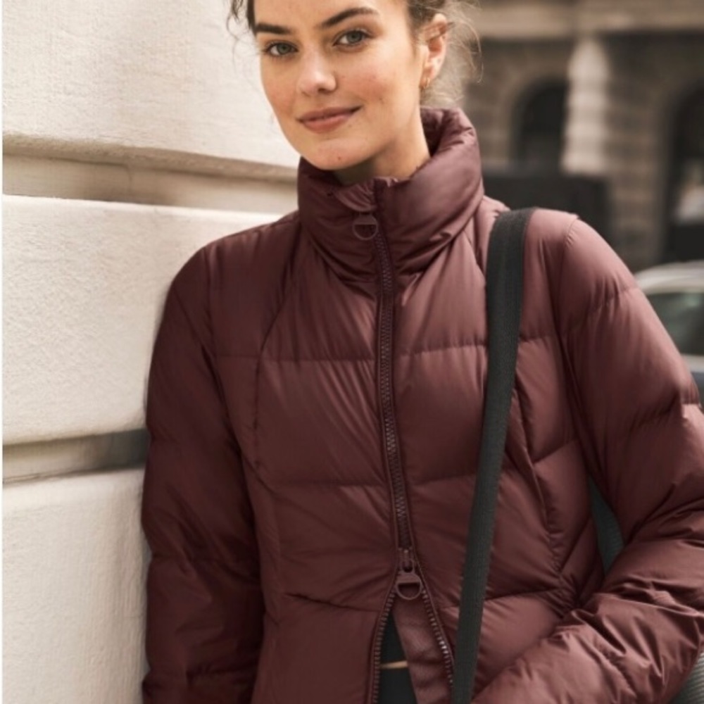 AthletA downtown jacket- decadent chocolate, size M